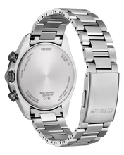 Charger l'image dans la galerie, CITIZEN Mens Premier Eco-Drive ATTESA Atomic Timekeeping / Super Titanium™ Gray Super Titanium with DLC Coating Case, Silver-Tone Super Titanium with DLC Coating Bracelet, Black Dial, WR 0100M
