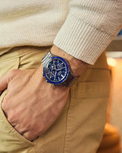 Charger l'image dans la galerie, CITIZEN Mens Premier Eco-Drive ATTESA Super Titanium™ / Satellite Timekeeping Black Super Titanium with DLC Coating Case, Black Super Titanium with DLC Coating Bracelet, Blue Dial, WR 0100M
