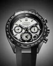 Charger l'image dans la galerie, CITIZEN Mens Premier Eco-Drive ATTESA Super Titanium™ / Satellite Timekeeping Black Super Titanium with DLC Coating Case, Black Polyurethane Strap, Gray Dial, WR 0100M
