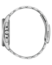 Charger l'image dans la galerie, CITIZEN Mens Premier Eco-Drive ATTESA Atomic Timekeeping / Super Titanium™ Silver-Tone Super Titanium Case, Silver-Tone Super Titanium Bracelet, Blue Dial, WR 0100M
