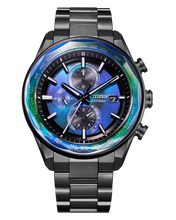 Charger l'image dans la galerie, CITIZEN Mens Premier Eco-Drive ATTESA Atomic Timekeeping / Super Titanium™ Black Super Titanium with DLC Coating Case, Black Super Titanium with DLC Coating Bracelet, Blue Dial, WR 0100M
