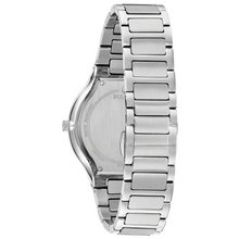 Charger l'image dans la galerie, BULOVA Mens  MODERN Silver-Tone Stainless Steel Case, Silver-Tone Stainless Steel Bracelet, Black  Dial, WR 0030M 96E117 - Moments Watches &amp; Jewelry
