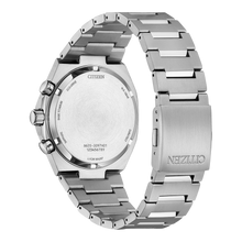 Load image into Gallery viewer, CITIZEN Mens ECO ECO Silver-Tone Super Titanium Case, Silver-Tone Super Titanium Bracelet, Silver-White  Dial, WR 0100M CA4610-85A - Moments Watches &amp; Jewelry
