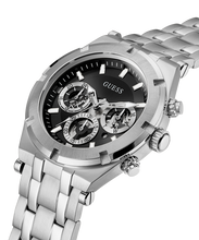 Load image into Gallery viewer, GUESS Mens Silver Tone Multi-function Watch GW0260G1
