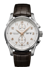Charger l&#39;image dans la galerie, HAMILTON JAZZMASTER MAESTRO AUTO CHRONO 45MM H327660
