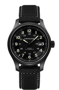 HAMILTON Khaki Field Titanium Auto H70575733 - Moments Watches & Jewelry
