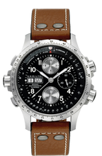 Charger l&#39;image dans la galerie, HAMILTON  KHAKI AVIATION X-WIND AUTO CHRONO 44MM H77616533
