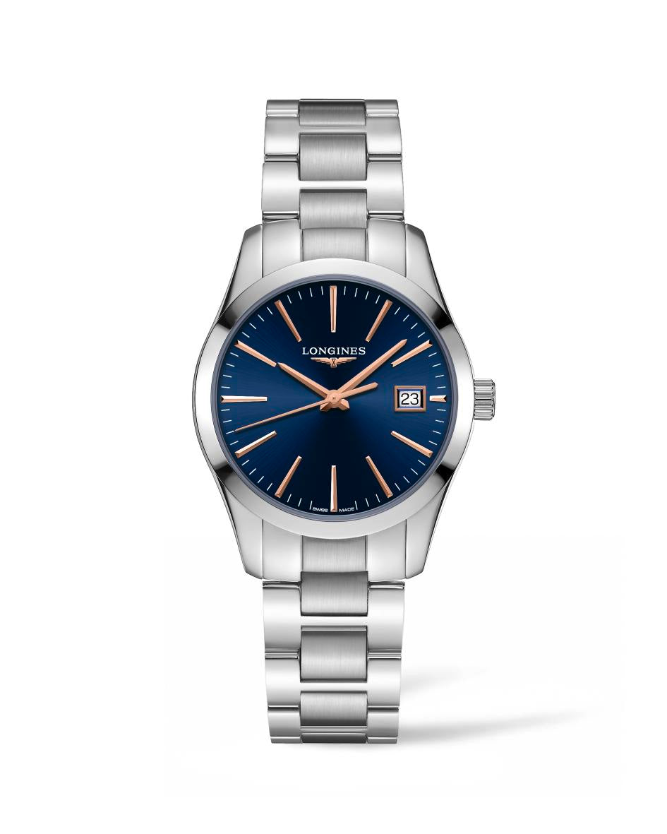 Conquest Classic Quartz watch L2.386.4.92.6