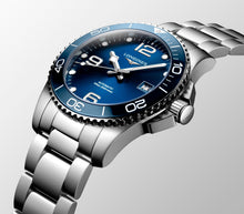 Load image into Gallery viewer, Longines Hydroconquest Ceramic Blue Dial 41mm Automatic Diving Watch L37814966
