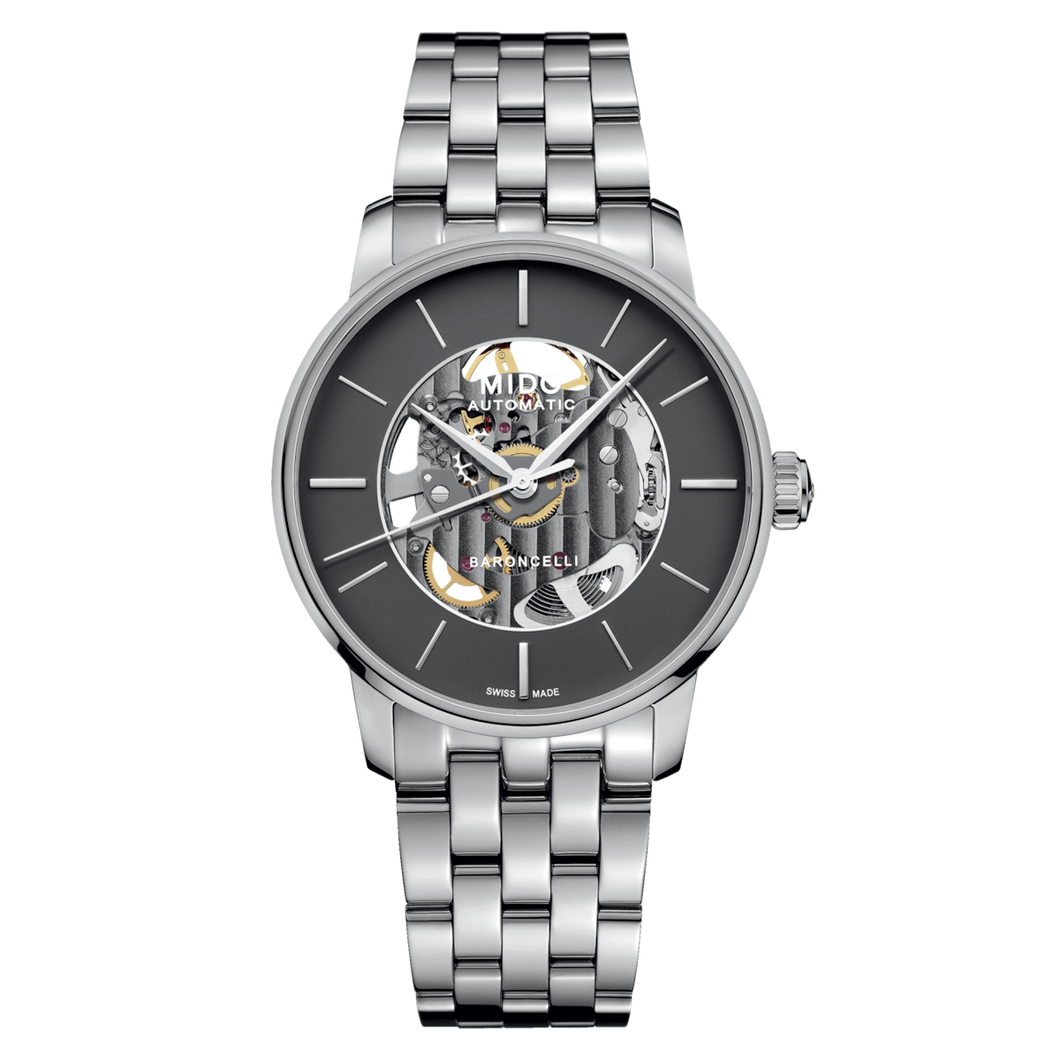 Mido Baroncelli Signature Skeleton M0374361106100