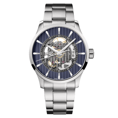 Mido Multiffort Skeleton Vertigo M0384361104100