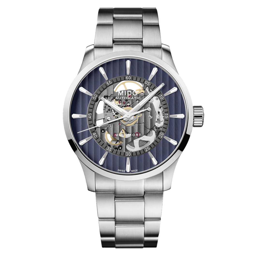 Mido Multiffort Skeleton Vertigo M0384361104100
