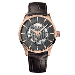 Mido Multifort Skeleton Vertigo M0384363606100