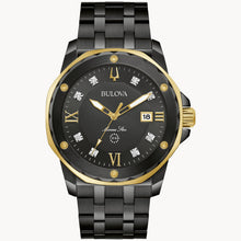 Charger l'image dans la galerie, BULOVA Mens  BUL Black Stainless Steel Case, Black Stainless Steel Bracelet, Black  Dial, WR 0100M 98D176 - Moments Watches &amp; Jewelry
