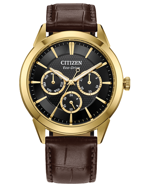 CITIZEN Mens Eco-Drive Ring Rolan Dress/Classic BU2112-06E