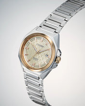 Charger l'image dans la galerie, CITIZEN Mens Premier Automatics Series8 831 Silver-Tone Stainless Steel Case, Silver-Tone Stainless Steel Bracelet, Champagne Dial, WR 0100M

