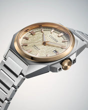 Charger l'image dans la galerie, CITIZEN Mens Premier Automatics Series8 831 Silver-Tone Stainless Steel Case, Silver-Tone Stainless Steel Bracelet, Champagne Dial, WR 0100M
