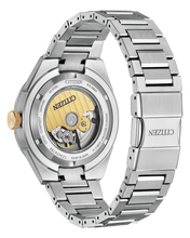Charger l'image dans la galerie, CITIZEN Mens Premier Automatics Series8 870 Silver-Tone Stainless Steel Case, Silver-Tone Stainless Steel Bracelet, Gray Dial, WR 0100M
