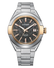 Charger l'image dans la galerie, CITIZEN Mens Premier Automatics Series8 870 Silver-Tone Stainless Steel Case, Silver-Tone Stainless Steel Bracelet, Gray Dial, WR 0100M
