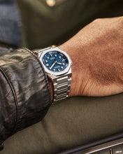 Charger l'image dans la galerie, CITIZEN Mens Premier Automatics Series8 890 Silver-Tone Stainless Steel Case, Silver-Tone Stainless Steel Bracelet, Blue Dial, WR 0200M
