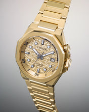 Charger l'image dans la galerie, CITIZEN Mens Premier Automatics Series8 890 City Lights Gold-Tone Stainless Steel Case, Gold-Tone Stainless Steel Bracelet, Gold-Tone Dial, WR 0200M
