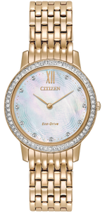 CITIZEN WOMEN'S SILHOUETTE CRYSTAL EX1483-50D