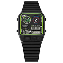 Load image into Gallery viewer, CITIZEN Mens DIS DSC Black Stainless Steel Case, Black Stainless Steel Bracelet, Black  Dial, WR 0030M JG2109-50W
