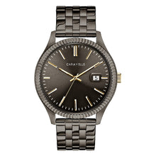 Load image into Gallery viewer, BULOVA Mens  Caravelle Gray Stainless Steel Case, Gray Stainless Steel Bracelet, Gray  Dial, WR 0030M 45B149 - Moments Watches &amp; Jewelry
