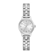 Load image into Gallery viewer, BULOVA Ladies  Caravelle Silver-Tone Stainless Steel Case, Silver-Tone Stainless Steel Bracelet, Silver-White  Dial, WR 0030M 43L209 - Moments Watches &amp; Jewelry
