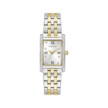 Load image into Gallery viewer, BULOVA Ladies  Caravelle Silver-Tone Stainless Steel Case, Two-Tone Stainless Steel Bracelet, Silver-White  Dial, WR 0030M 45L191 - Moments Watches &amp; Jewelry
