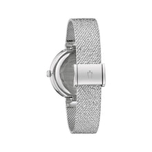 Charger l'image dans la galerie, BULOVA Ladies  BUL Silver-Tone Stainless Steel Case, Silver-Tone Stainless Steel Bracelet, Silver  Dial, WR 0030M 96L329 - Moments Watches &amp; Jewelry
