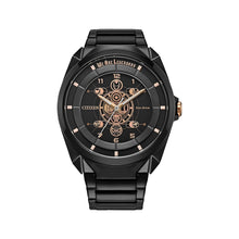 Load image into Gallery viewer, CITIZEN Mens DIS DMC Black Stainless Steel Case, Black Stainless Steel Bracelet, Black  Dial, WR 0050M AW2085-61W
