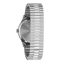 Load image into Gallery viewer, BULOVA Mens  Caravelle Silver-Tone Stainless Steel Case, Silver-Tone Stainless Steel Expansion, Blue  Dial, WR 0030M 43B161 - Moments Watches &amp; Jewelry
