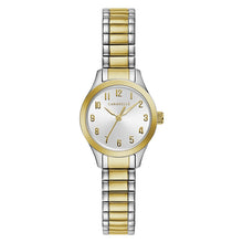 Load image into Gallery viewer, BULOVA Ladies  Caravelle Two-Tone Stainless Steel Case, Two-Tone Stainless Steel Expansion, Silver-White  Dial, WR 0030M 45L177 - Moments Watches &amp; Jewelry

