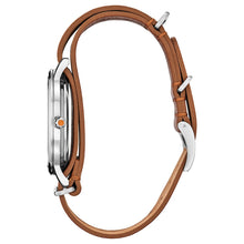 Load image into Gallery viewer, CITIZEN Mens DIS DSC Silver-Tone Stainless Steel Case, Brown Leather Strap, Blue  Dial, WR 0050M BJ6508-02W - Moments Watches &amp; Jewelry
