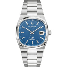Charger l'image dans la galerie, BULOVA Mens  BUL Silver-Tone Stainless Steel Case, Silver-Tone Stainless Steel Bracelet, Blue  Dial, WR 0030M 96B440 - Moments Watches &amp; Jewelry

