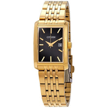 Load image into Gallery viewer, CITIZEN Mens QTZ QTZ Gold-Tone Stainless Steel Case, Gold-Tone Stainless Steel Bracelet, Black  Dial, WR 0030M BH1673-50E - Moments Watches &amp; Jewelry
