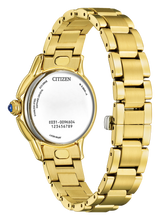 Load image into Gallery viewer, CITIZEN Ladies ECO ECO Gold-Tone Stainless Steel Case, Gold-Tone Stainless Steel Bracelet, White  Dial, WR 0050M EM1162-52A
