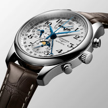 Load image into Gallery viewer, Longines Master Collection 42mm Chronograph With Moon Phase L27734783
