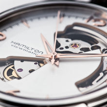 Charger l&#39;image dans la galerie, HAMILTON  JAZZMASTER OPEN HEART AUTO 40MM H32565555
