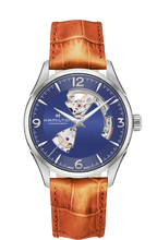 Charger l&#39;image dans la galerie, HAMILTON  JAZZMASTER OPEN HEART AUTO 42MM H32705541
