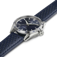Load image into Gallery viewer, HAMILTON JAZZMASTER PERFORMER AUTO 34mm - Blue Dial w Leather Strap H36115640
