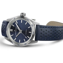 Load image into Gallery viewer, HAMILTON JAZZMASTER PERFORMER AUTO 34mm - Blue Dial w Leather Strap H36115640
