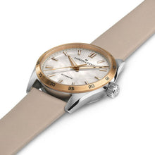 Load image into Gallery viewer, HAMILTON JAZZMASTER PERFORMER AUTO 34mm - White Dial w Leather Strap H36125890
