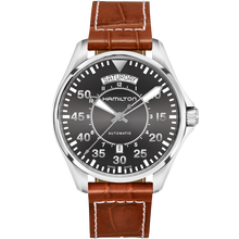 Charger l&#39;image dans la galerie, HAMILTON KHAKI AVIATION PILOT DAY DATE AUTO 42MM H64615585
