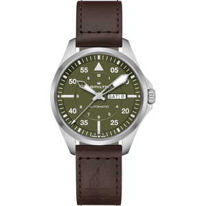 HAMILTON - KHAKI AVIATION PILOT DAY DATE AUTO H64635560