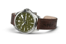 Load image into Gallery viewer, Khaki Aviation Pilot Day Date Auto - H64635560
