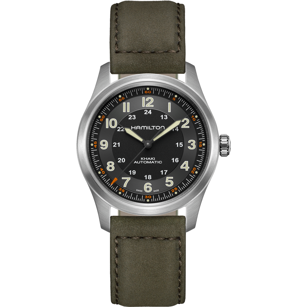 HAMILTON Khaki Field Titanium Auto 38 mm Boîtier en titane H70205830