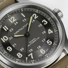 Load image into Gallery viewer, HAMILTON KHAKI FIELD TITANIUM AUTO H70545550
