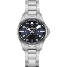 Charger l&#39;image dans la galerie, HAMILTON - KHAKI AVIATION PILOT AUTO H76215140
